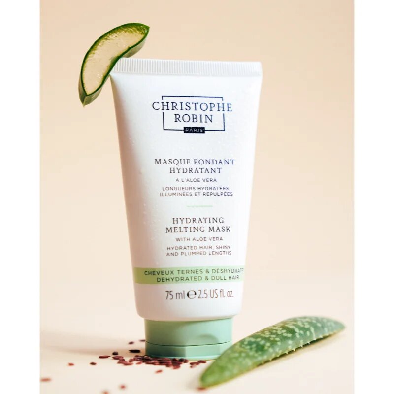 Christophe Robin Hydrating Hydrating Melting Mask vlažilna maska za suhe lase 75 ml