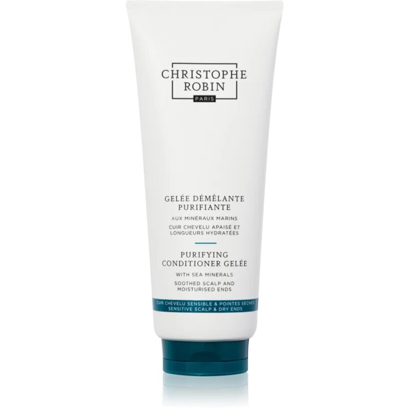 Christophe Robin Purifying Conditioner Geleé with Sea Minerals gelasti balzam za lažje razčesavanje las 200 ml