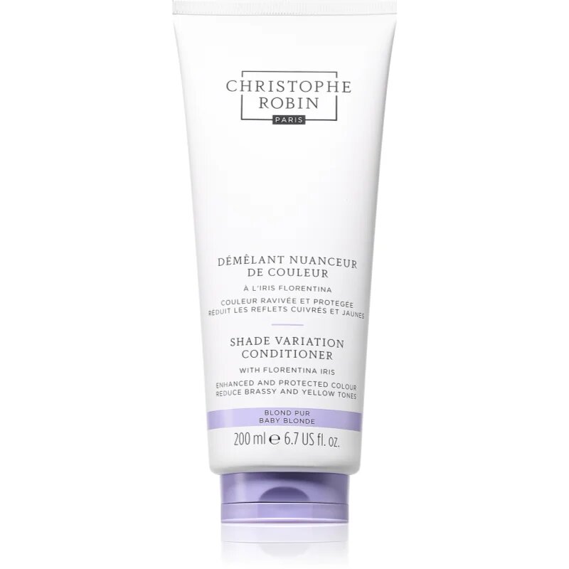 Christophe Robin Shade Variation Conditioner balzam za blond lase in lase s prameni 200 ml