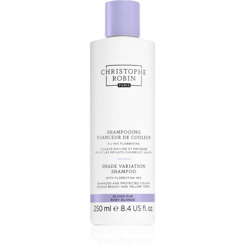 Christophe Robin Shade Variation Shampoo Shampoo šampon za blond lase 250 ml