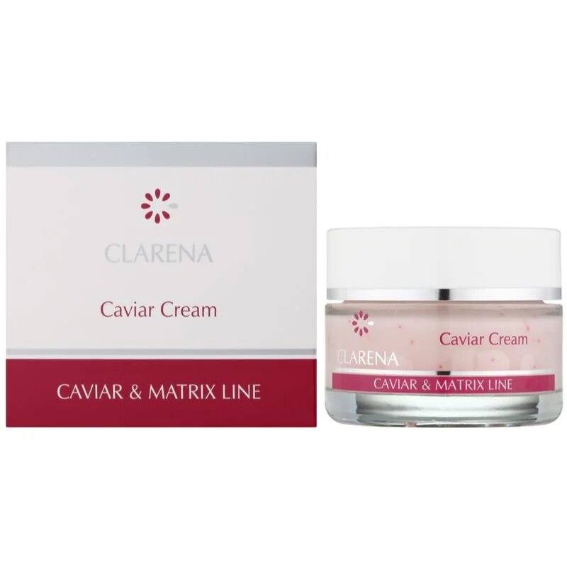 Clarena Caviar & Matrix Line krema za posvetljevanje z učinkom liftinga 50 ml