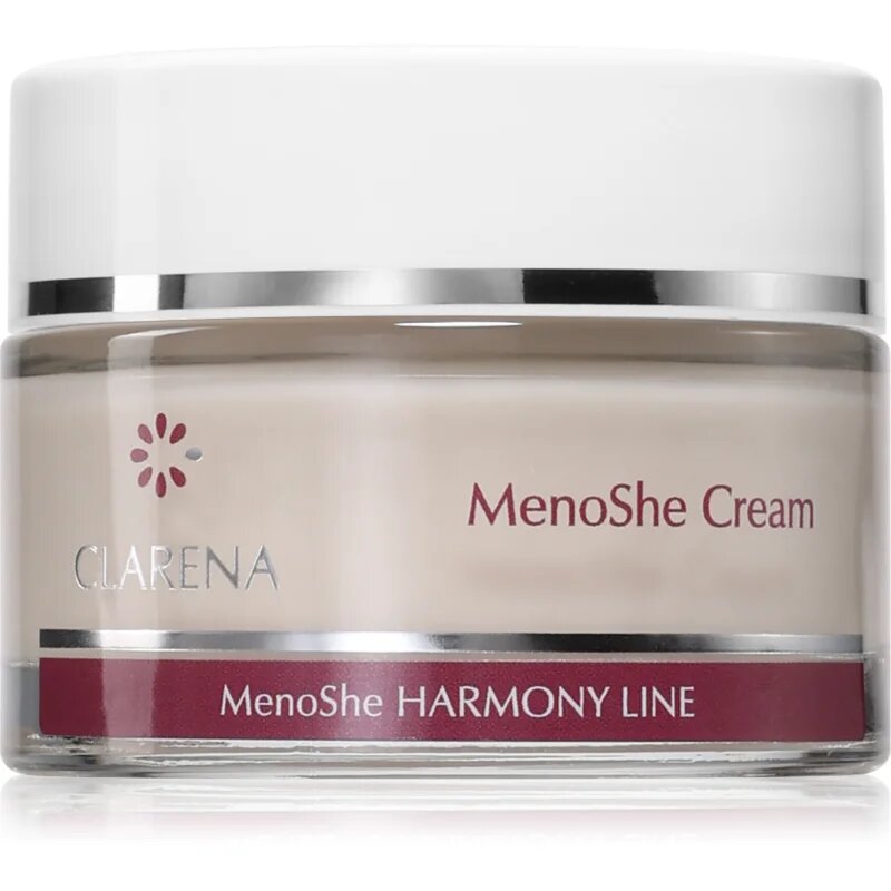 Clarena Harmony Line MenoShe krema za obraz proti gubam 50 ml