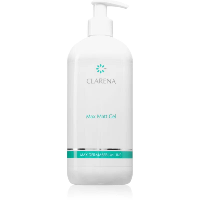Clarena Max Dermasebut Line čistilni gel za obraz 500 ml
