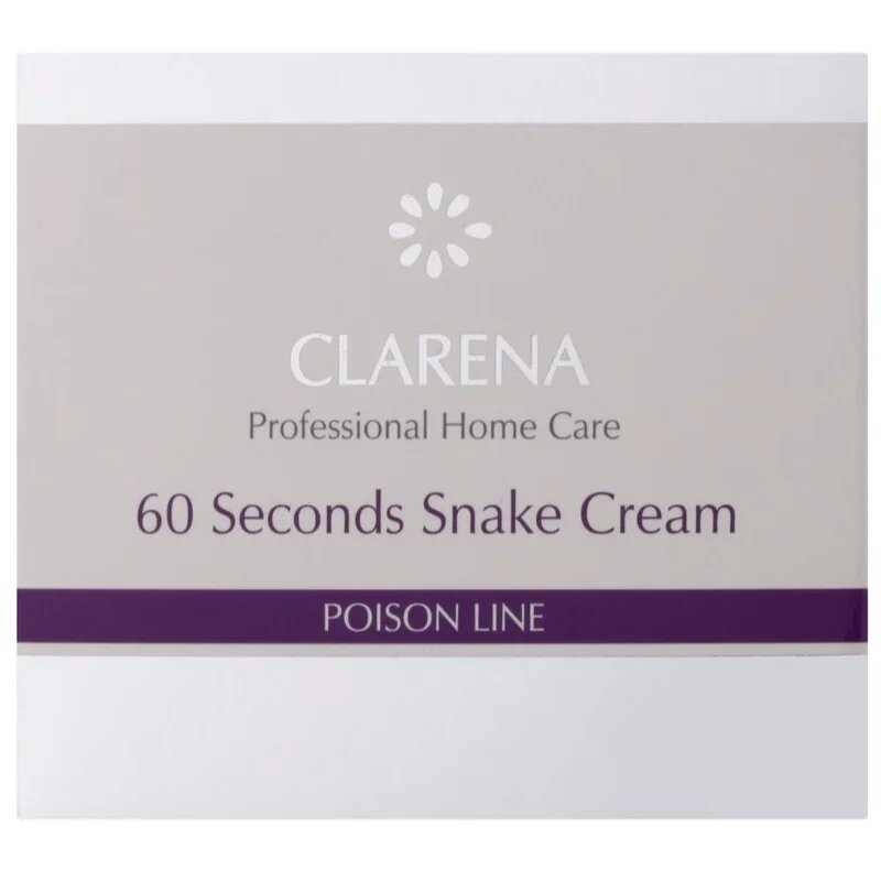 Clarena Poison Line lifting krema proti gubam 50 ml