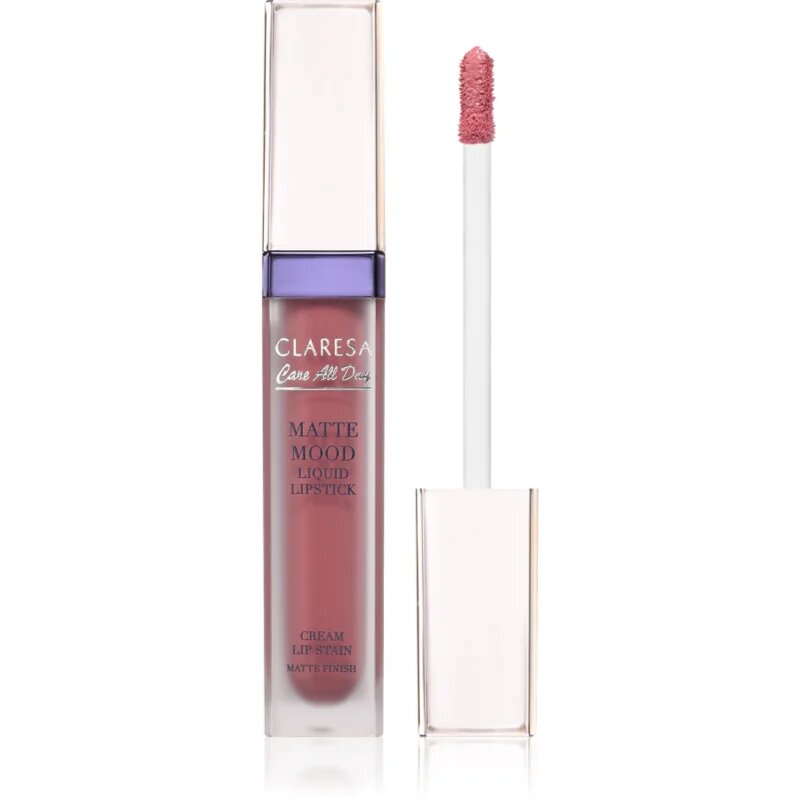 Claresa Care All Day Matte Mood Liquid Lipstick mat tekoča šminka odtenek 05 Confidence 7 ml