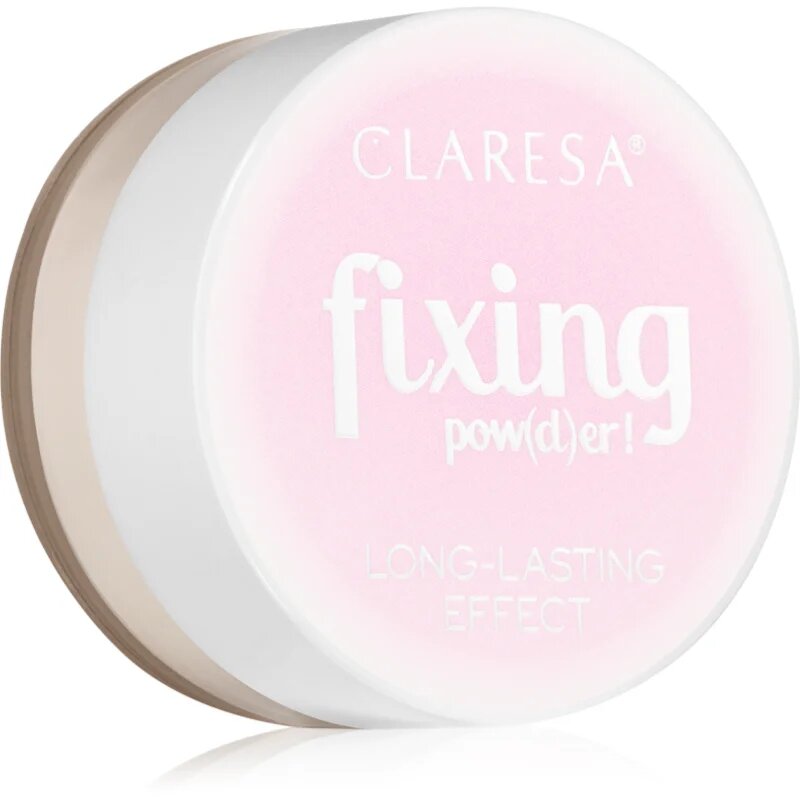 Claresa Fixing Pow(d)er! transparentni puder v prahu 55 g