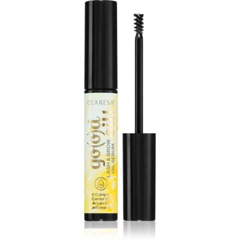 Claresa Go(o)d Oil! oljni serum za trepalnice in obrvi 8 g