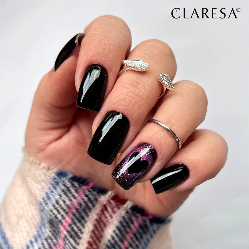 Claresa SoakOff UV/LED Color Black gel lak za nohte odtenek 900 5 g