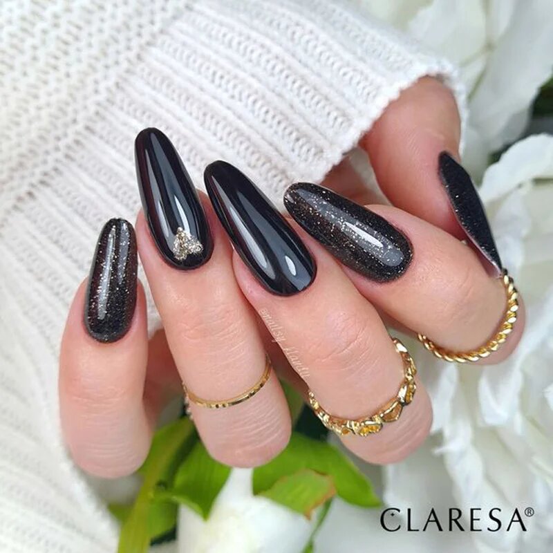 Claresa SoakOff UV/LED Color Black gel lak za nohte odtenek 900 5 g