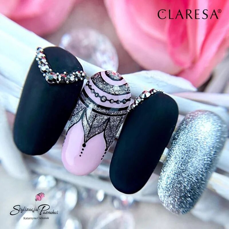 Claresa SoakOff UV/LED Color Full Glitter gel lak za nohte odtenek 1 5 g