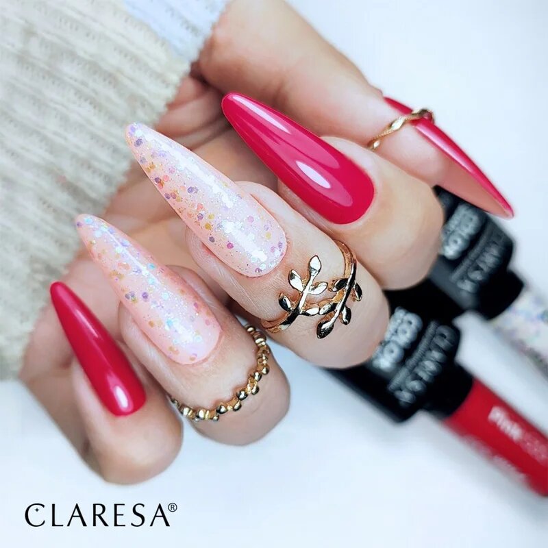 Claresa SoakOff UV/LED Color Glitter gel lak za nohte odtenek 2 5 g