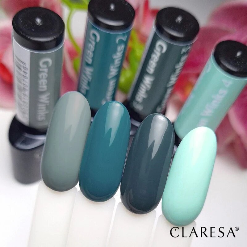 Claresa SoakOff UV/LED Color Green Winks gel lak za nohte odtenek 2 5 g