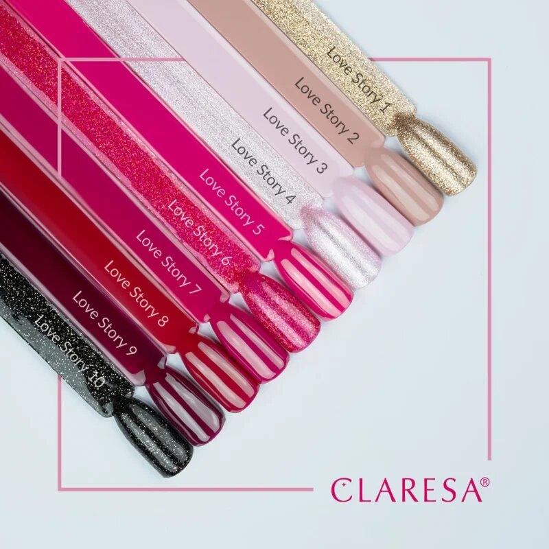 Claresa SoakOff UV/LED Color Love Story gel lak za nohte odtenek 9 5 g