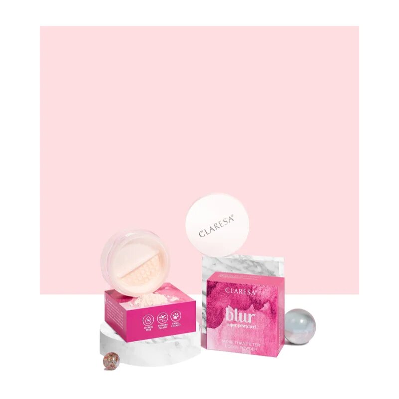 Claresa Super Pow(d)er Blur puder v prahu za popoln videz 12 g