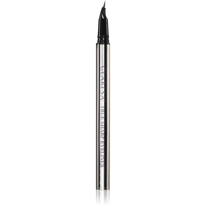 Claresa True Sharp Eyeliner tekoče črtalo v peresu za dolgoobstojen učinek odtenek 01 Black 0.5 ml