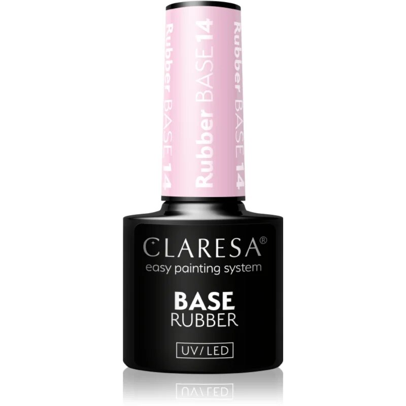 Claresa UV/LED Base Rubber podlak za gel nohte odtenek 14 5 g