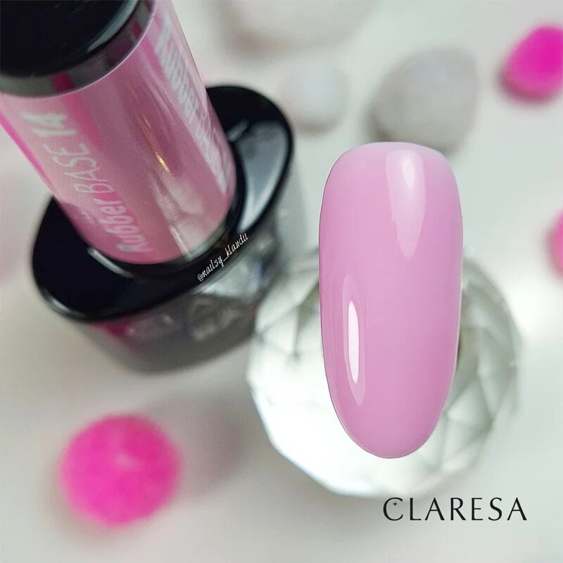 Claresa UV/LED Base Rubber podlak za gel nohte odtenek 14 5 g