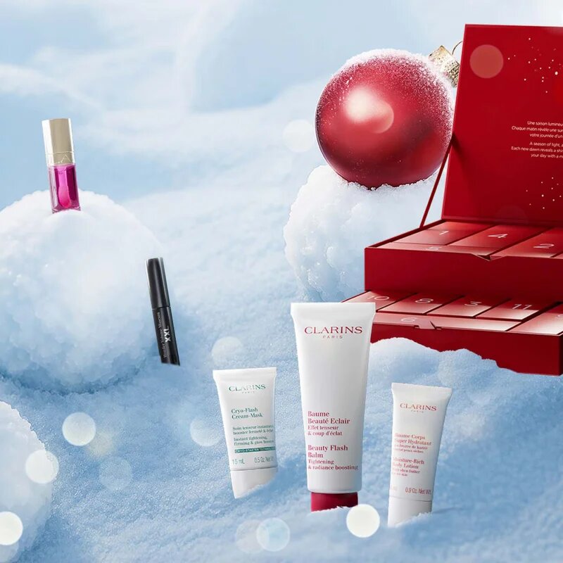 Clarins Advent Calendar 12 Holiday Season adventni koledar