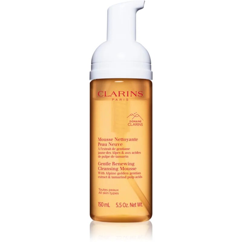 Clarins Cleansing Gentle Renewing Cleansing Mousse nežna čistilna pena za vse tipe kože 150 ml