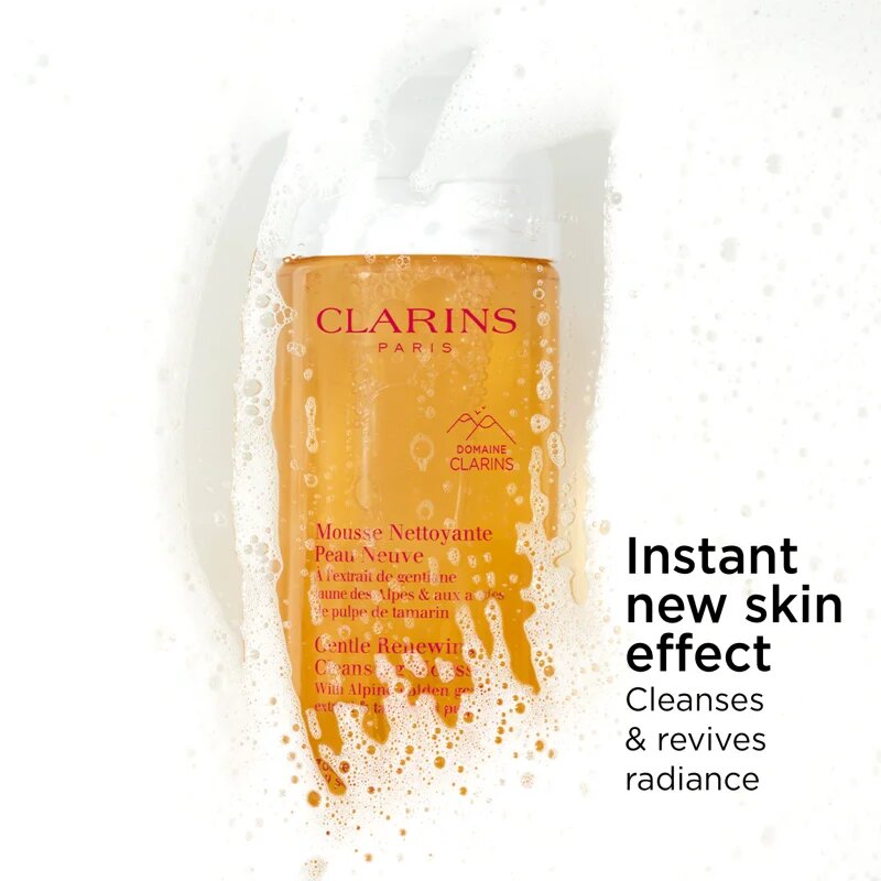 Clarins Cleansing Gentle Renewing Cleansing Mousse nežna čistilna pena za vse tipe kože 150 ml