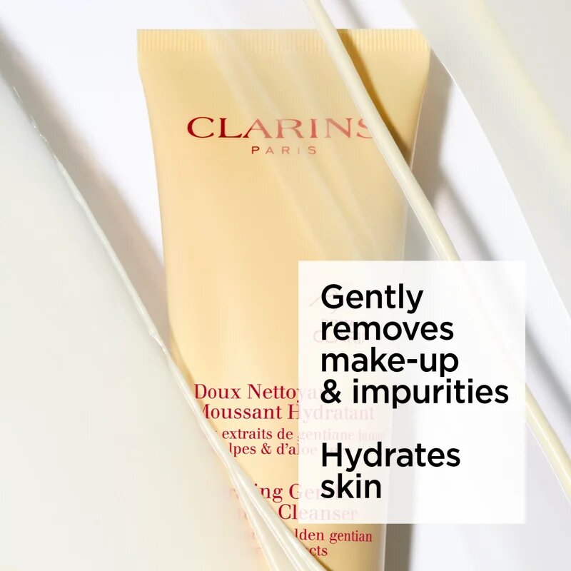 Clarins Cleansing Hydrating Gentle Foaming Cleanser čistilna pena z vlažilnim učinkom 125 ml