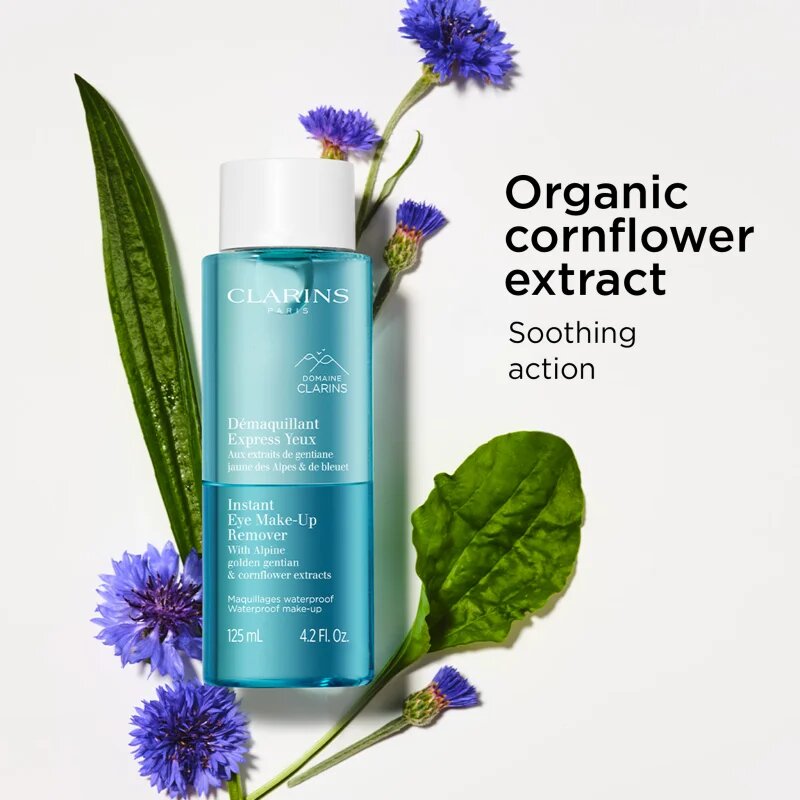 Clarins Cleansing Instant Eye Make-Up Remover dvofazni odstranjevalec ličil za okoli oči za občutljive oči 125 ml