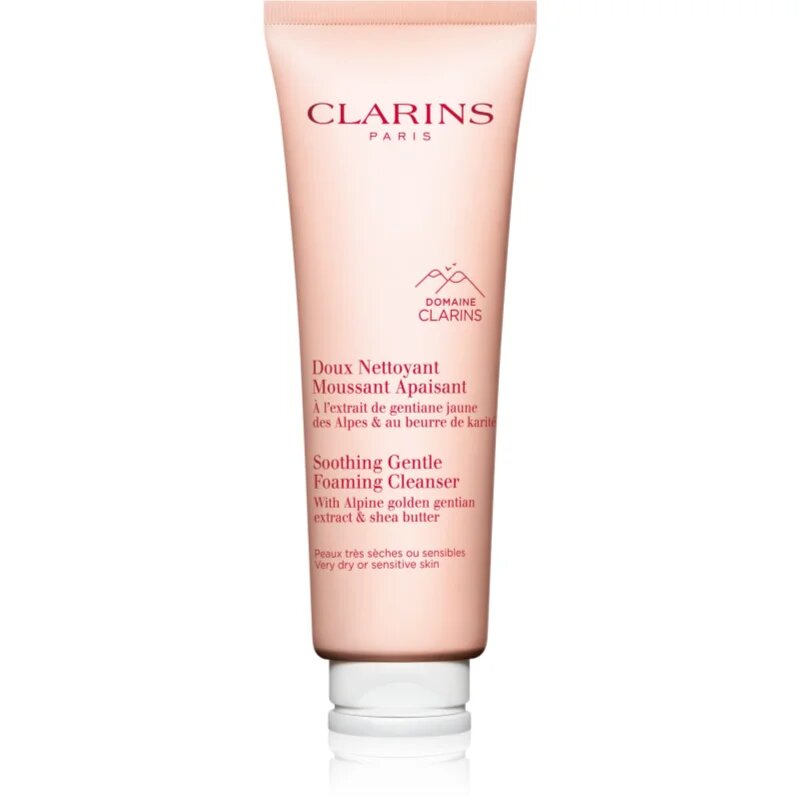 Clarins Cleansing Soothing Gentle Foaming Cleanser nežna pena za odstranjevanje ličil s pomirjajočim učinkom 125 ml