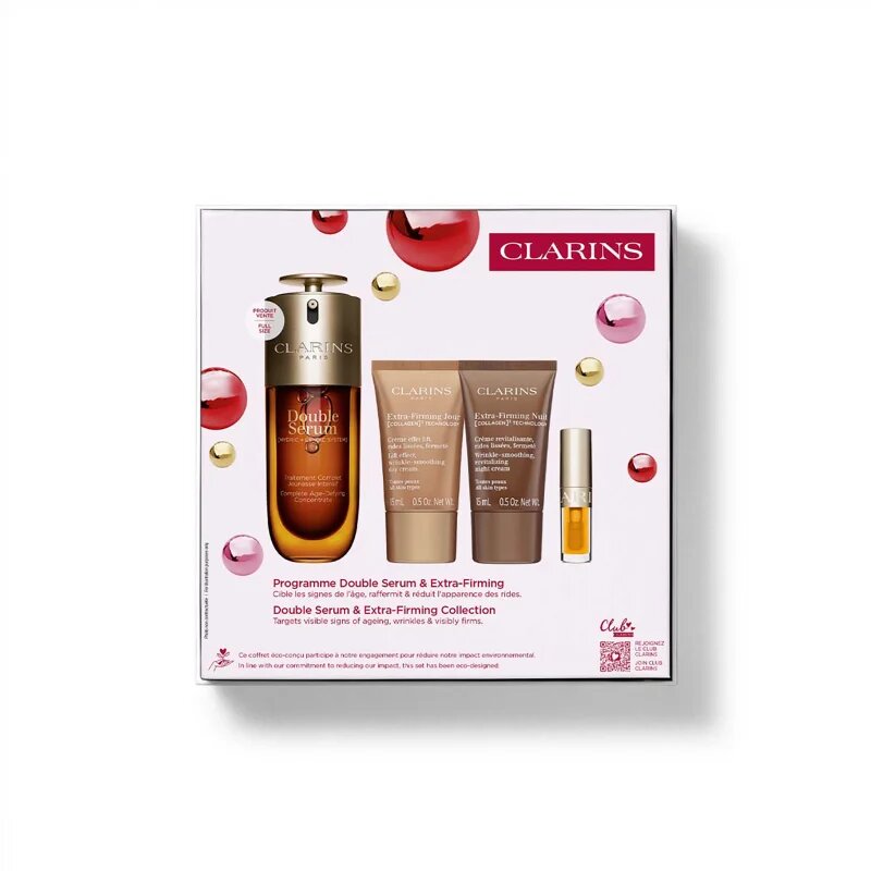 Clarins Double Serum & Extra Firming Collection darilni set za zrelo kožo