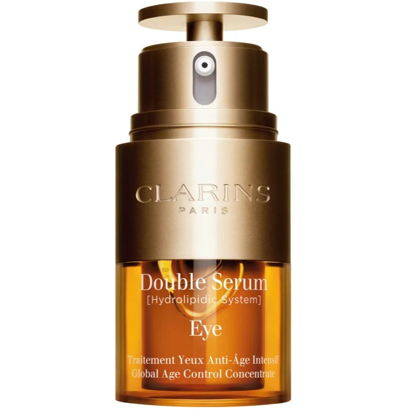 Clarins Double Serum Eye serum proti gubam za predel okoli oči s hranilnim učinkom 20 ml