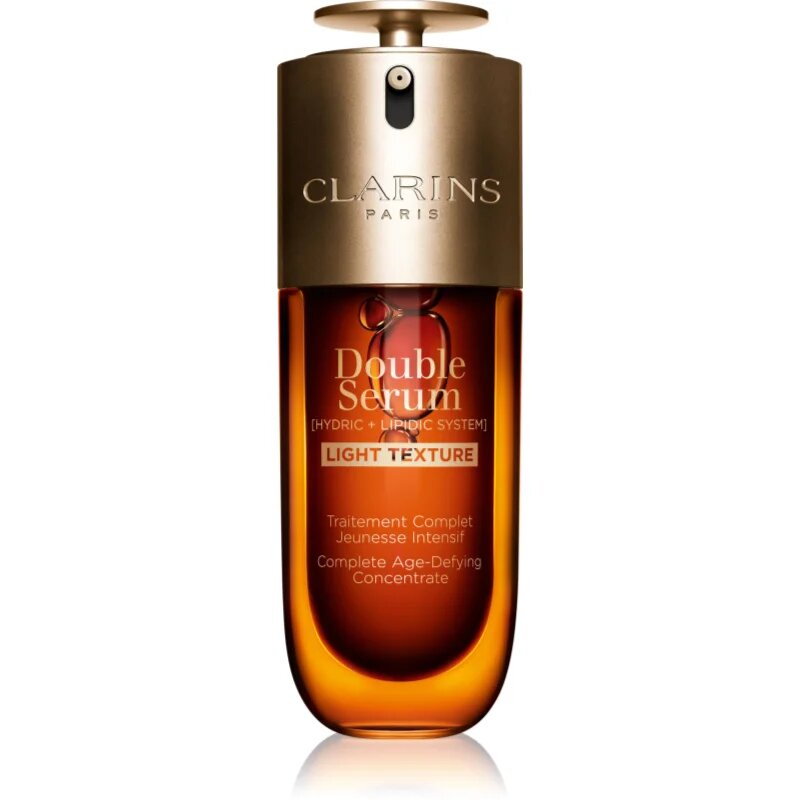 Clarins Double Serum Light Texture intenzivni serum proti staranju kože 50 ml