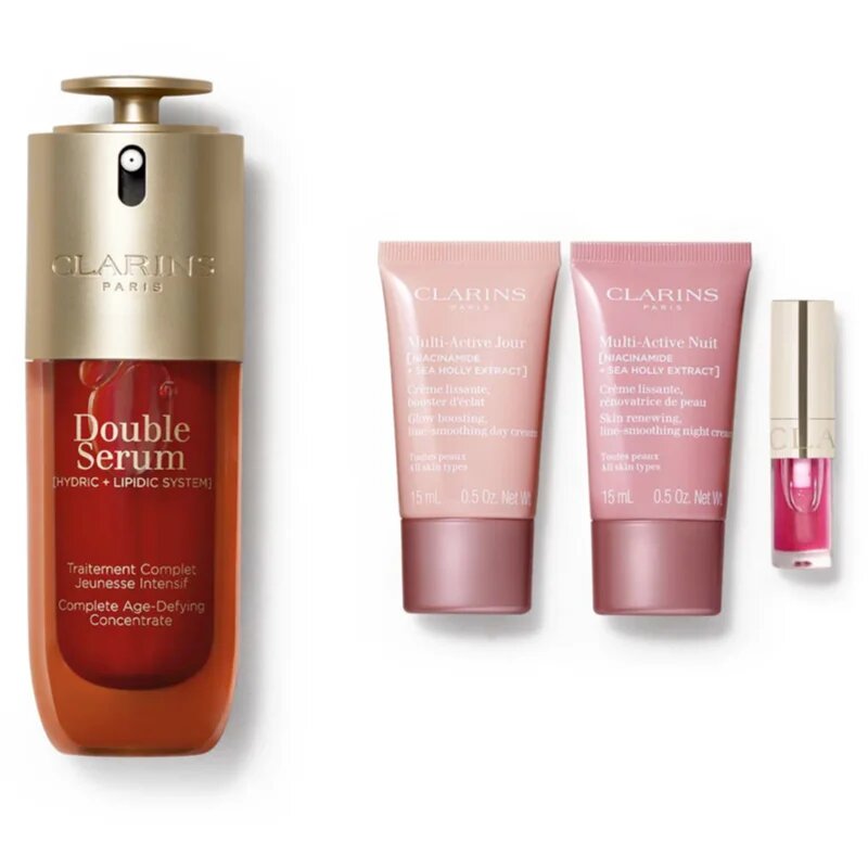 Clarins Double Serum & Multi-Active Collection darilni set