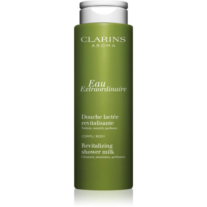 Clarins Eau Extraordinaire Revitalizing Shower Milk losjon za prhanje proti izsuševanju kože 200 ml
