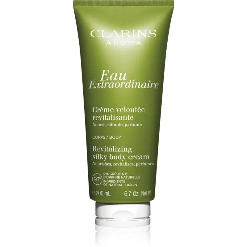 Clarins Eau Extraordinaire Revitalizing Silky Body Cream revitalizacijska krema za telo 200 ml