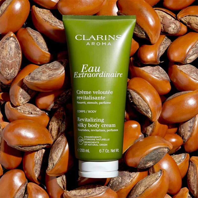 Clarins Eau Extraordinaire Revitalizing Silky Body Cream revitalizacijska krema za telo 200 ml