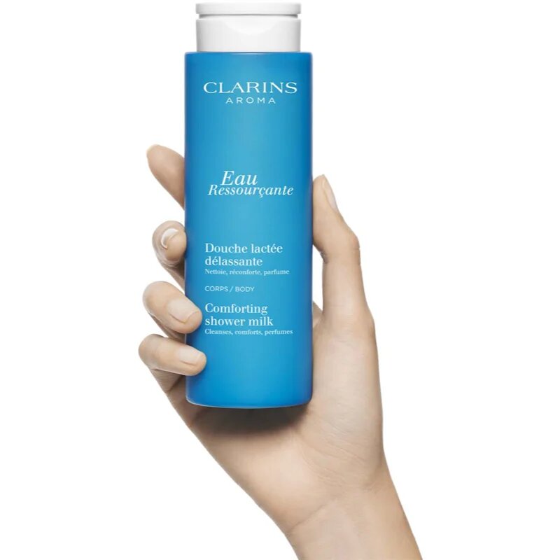Clarins Eau Ressourcante Comforting Shower Milk losjon za prhanje odišavljen 200 ml