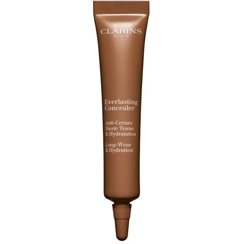Clarins Everlasting Concealer Long-Wear & Hydration vlažilni korektor proti temnim kolobarjem odtenek 05 very deep 12 ml