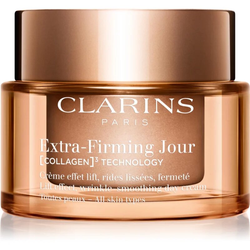 Clarins Extra-Firming Day Cream dnevna lifting krema proti gubam za vse tipe kože 50 ml