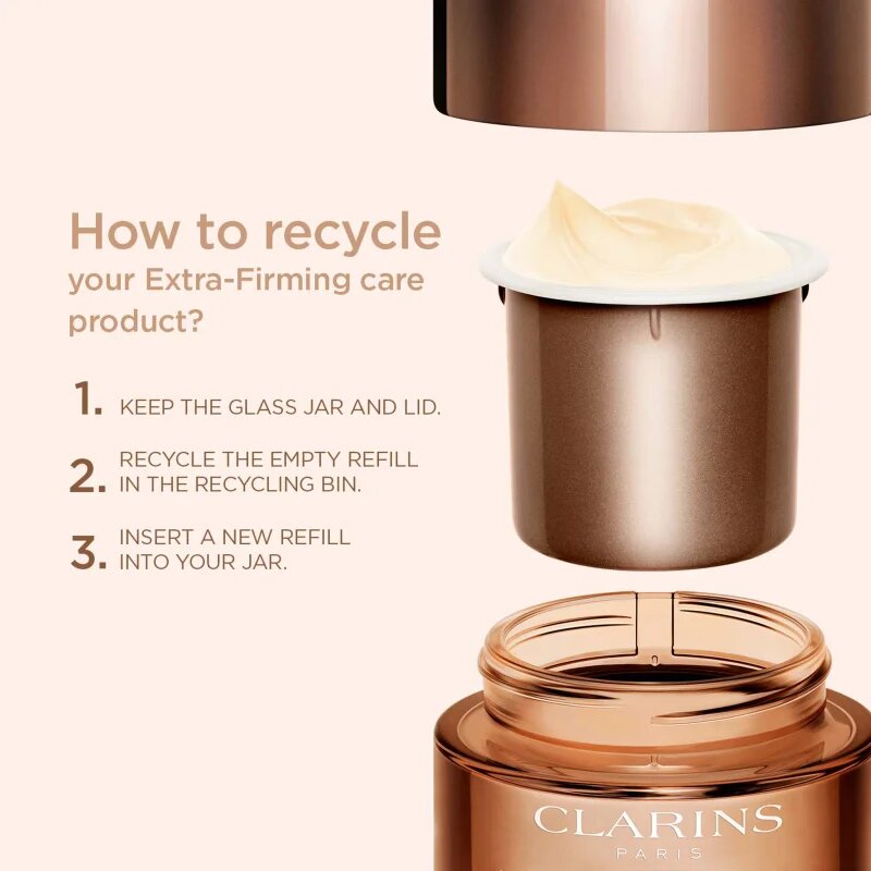 Clarins Extra-Firming Day Cream SPF15 Refill dnevna lifting krema proti gubam SPF 15 refill 50 ml