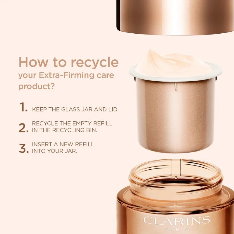 Clarins Extra-Firming Night Cream Refill nočna lifting krema proti gubam za suho kožo refill 50 ml