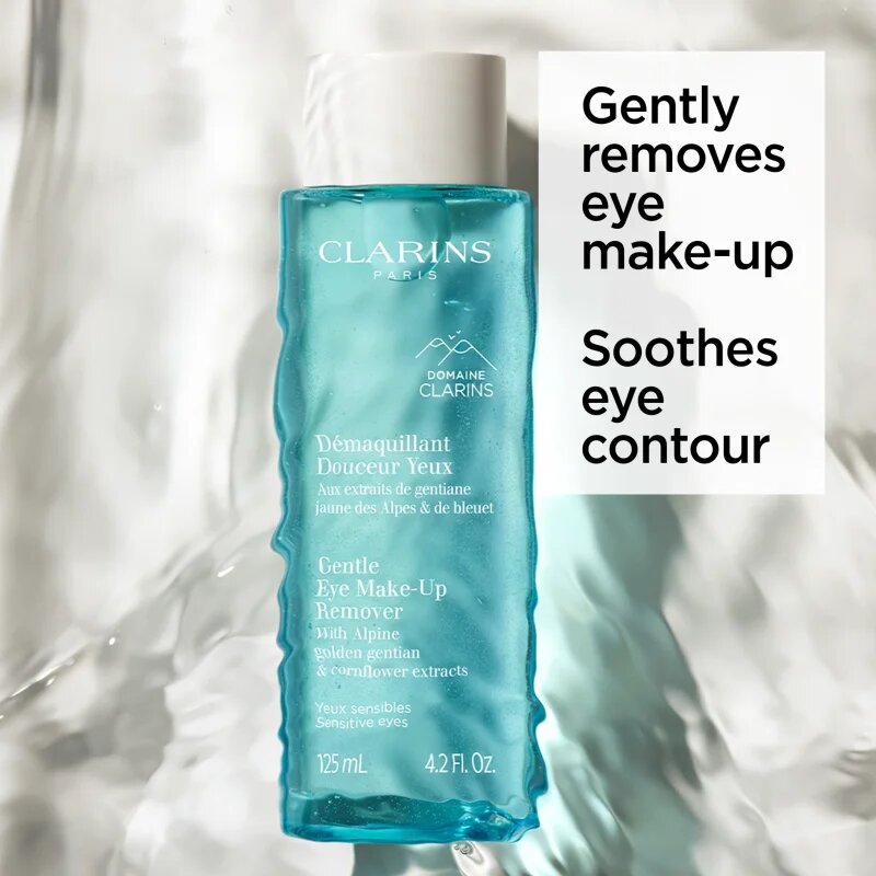 Clarins Gentle Eye Make-Up Remover odstranjevalec ličil za oči za občutljive oči 125 ml