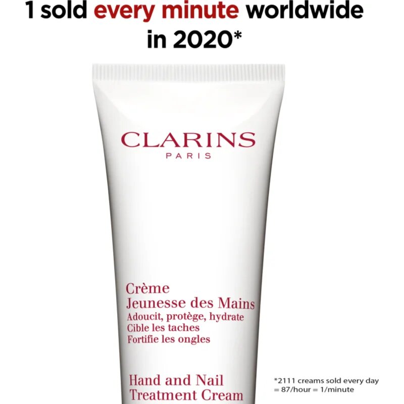 Clarins Hand and Nail Treatment Care negovalna krema za roke in nohte 100 ml