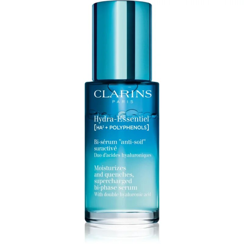 Clarins Hydra-Essentiel [HA²] Bi-Phase Serum vlažilni serum za obraz 30 ml