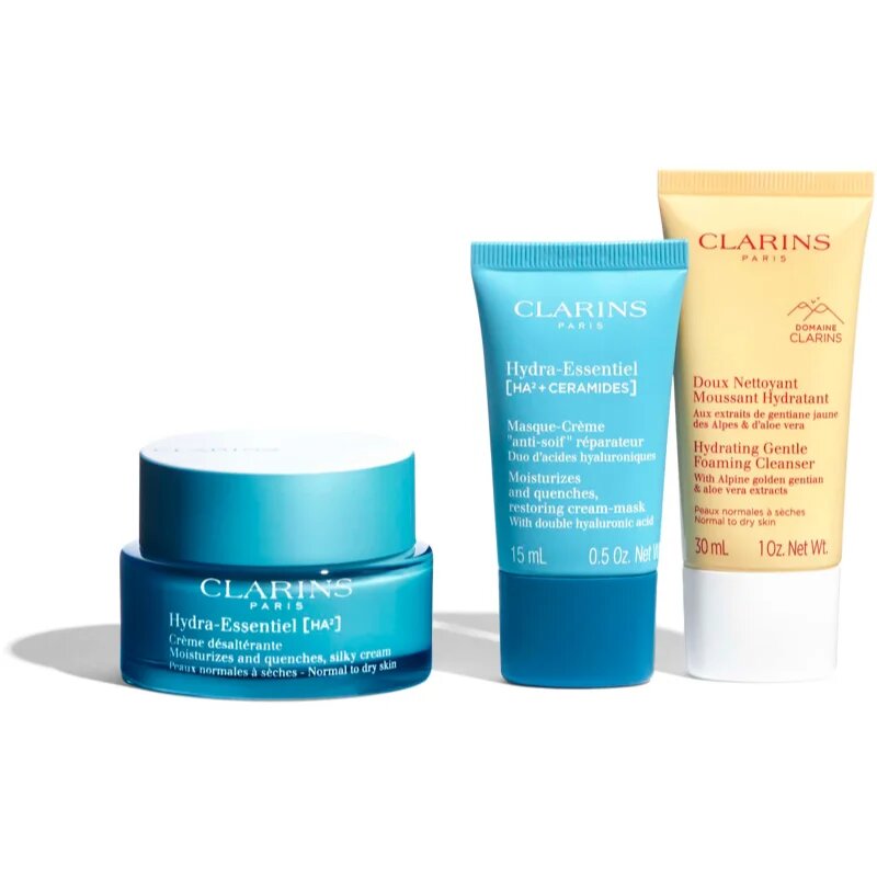 Clarins Hydra-Essentiel [HA²] Collection darilni set za vse tipe kože
