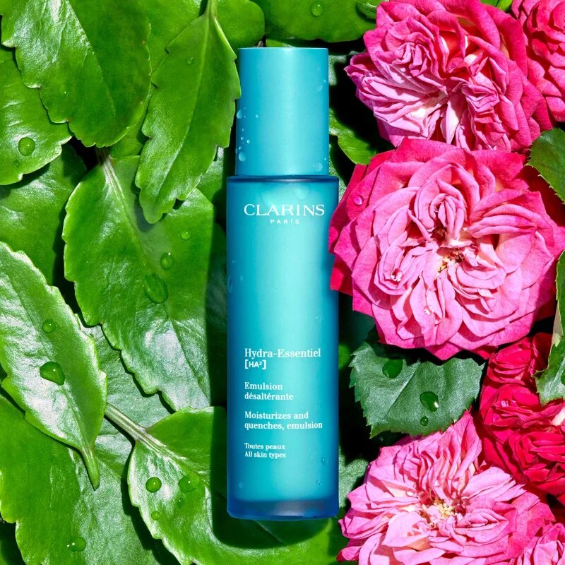 Clarins Hydra-Essentiel [HA²] Emulsion vlažilna emulzija za obraz za vse tipe kože 75 ml