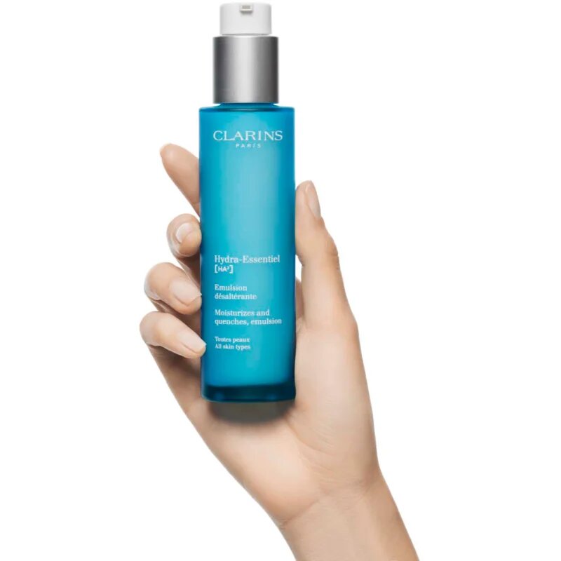 Clarins Hydra-Essentiel [HA²] Emulsion vlažilna emulzija za obraz za vse tipe kože 75 ml