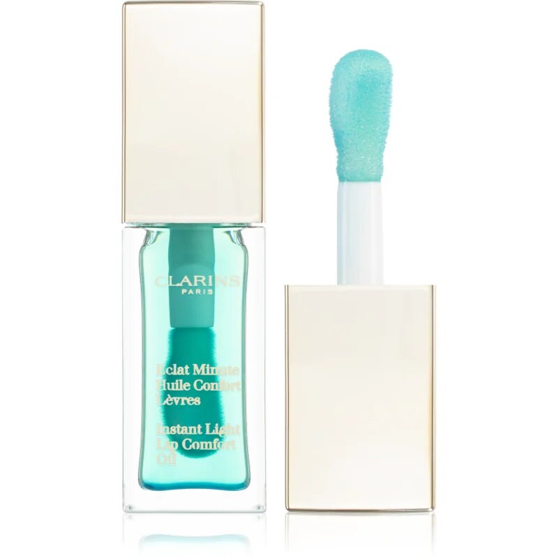 Clarins Instant Light Lip Comfort Oil hranilna nega za ustnice odtenek 06 Mint 7 ml
