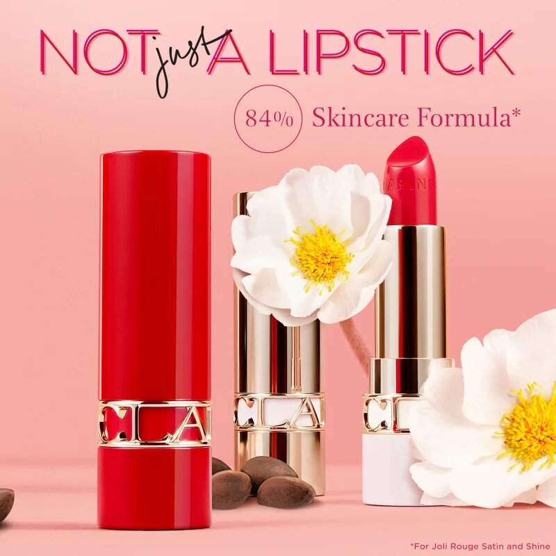 Clarins Joli Rouge kremasta šminka s satenastim zaključkom odtenek 752 3.5 g