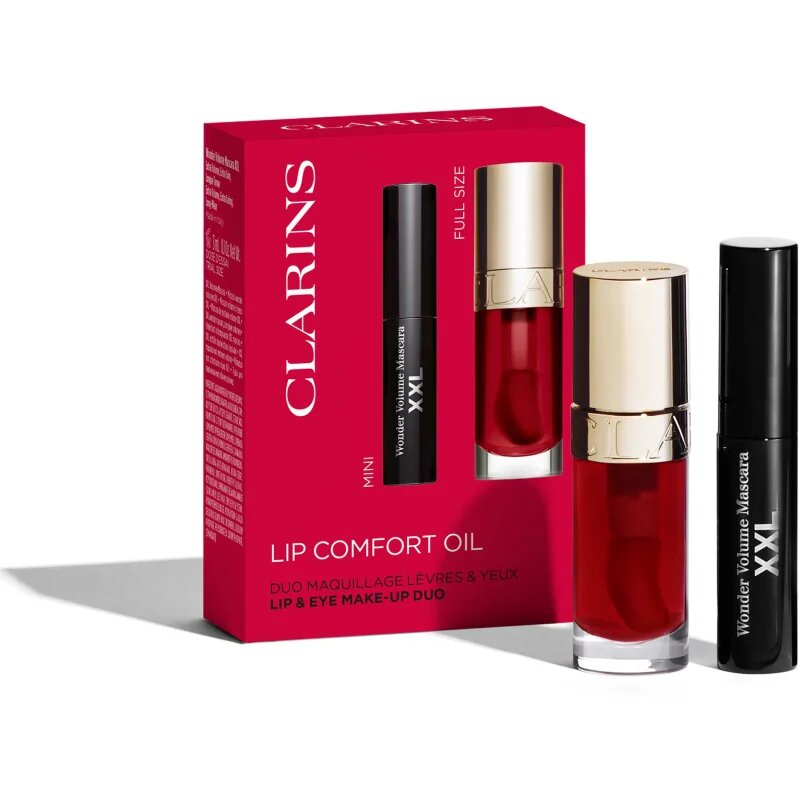 Clarins Lip Comfort Oil Duo darilni set