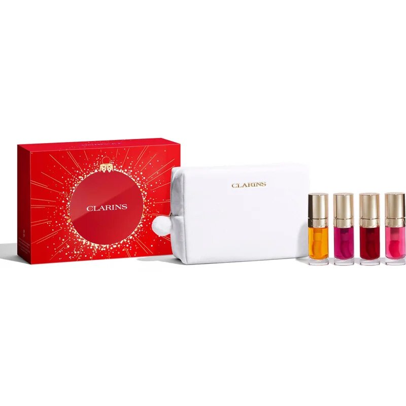 Clarins Lip Comfort Oil Holiday Season darilni set
