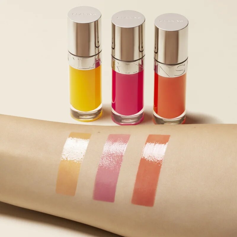Clarins Lip Comfort Oil Limited Edition olje za ustnice z vlažilnim učinkom odtenek 22 daring orange 7 ml